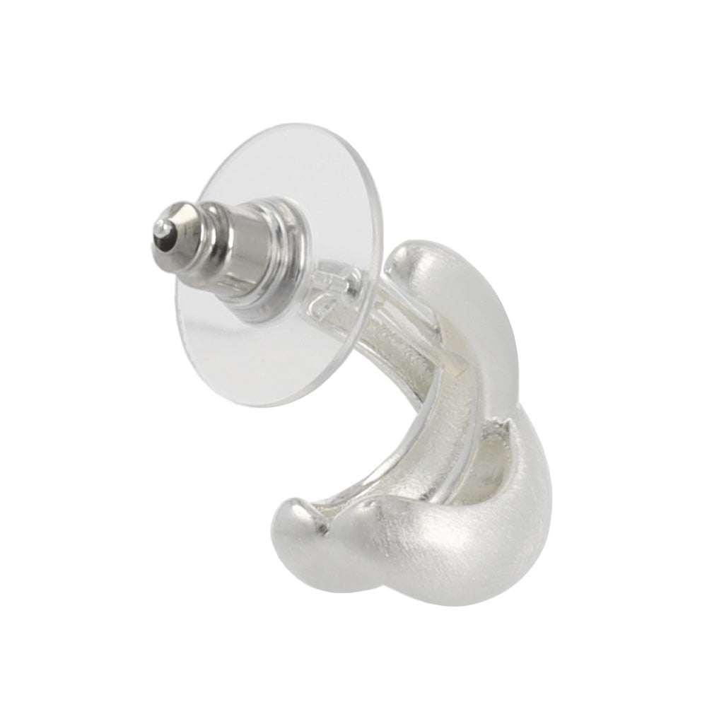 ピアス ニッケルフリー neige. クロスライン カーブ スタッドピアス