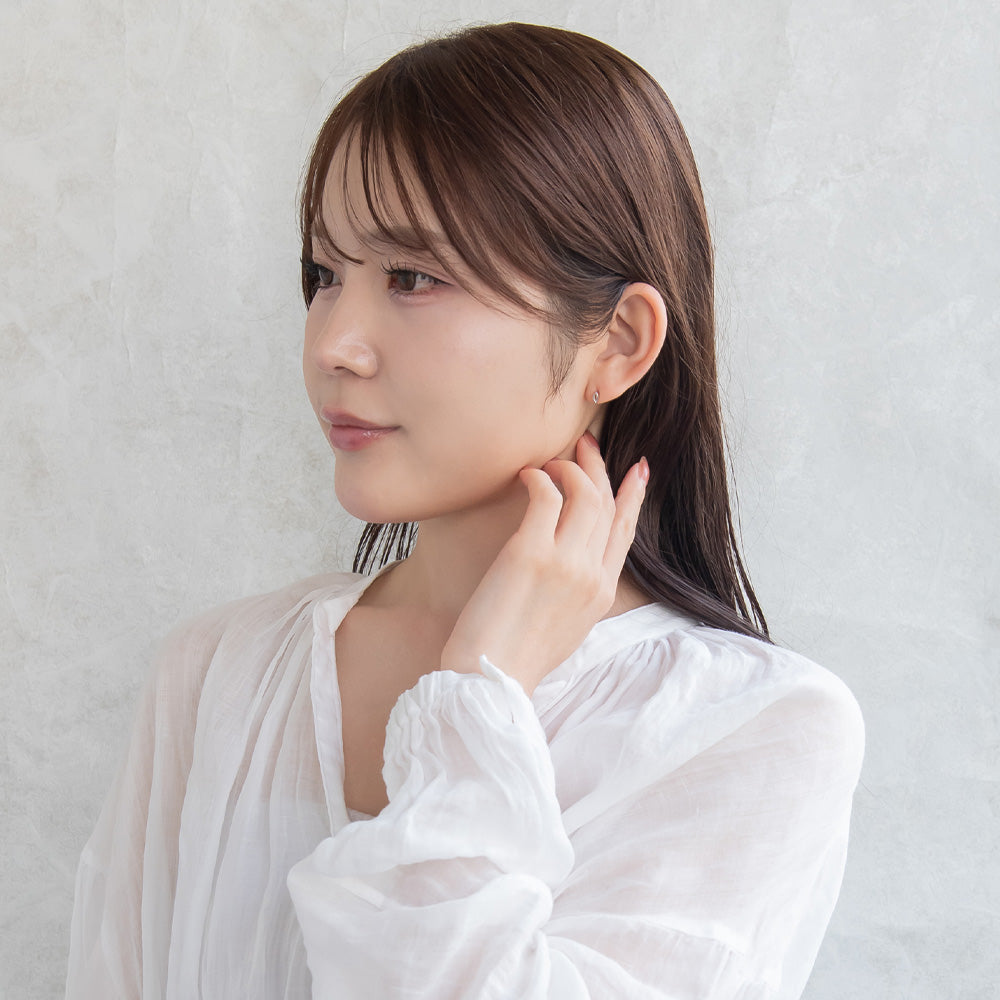 ピアス ニッケルフリー シルバー925 ミニ スタッドピアス
