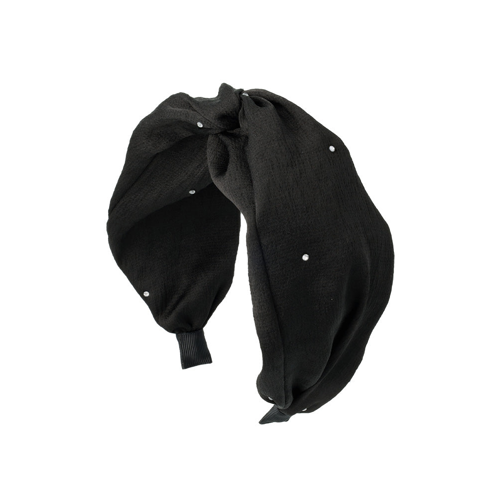 カチューシャ 幅広 ストーン