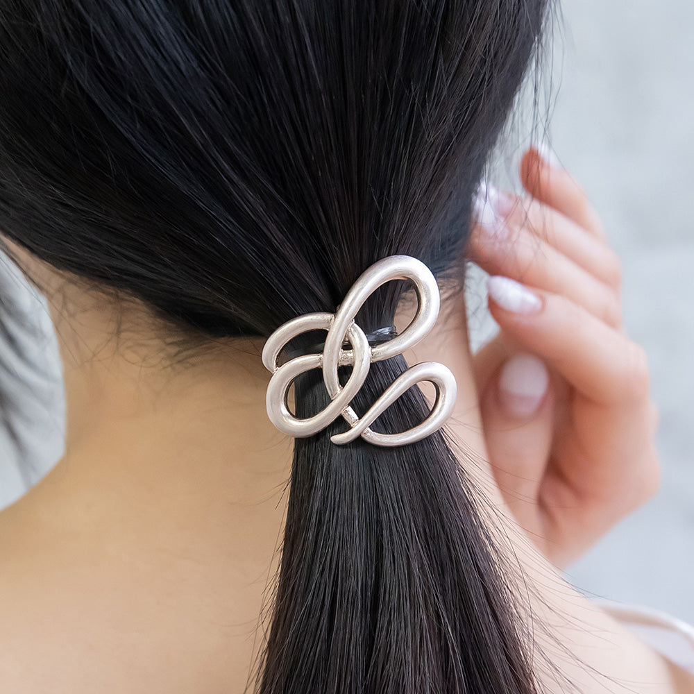 ヘアカフ ニッケルフリー マット メタル ループ ライン