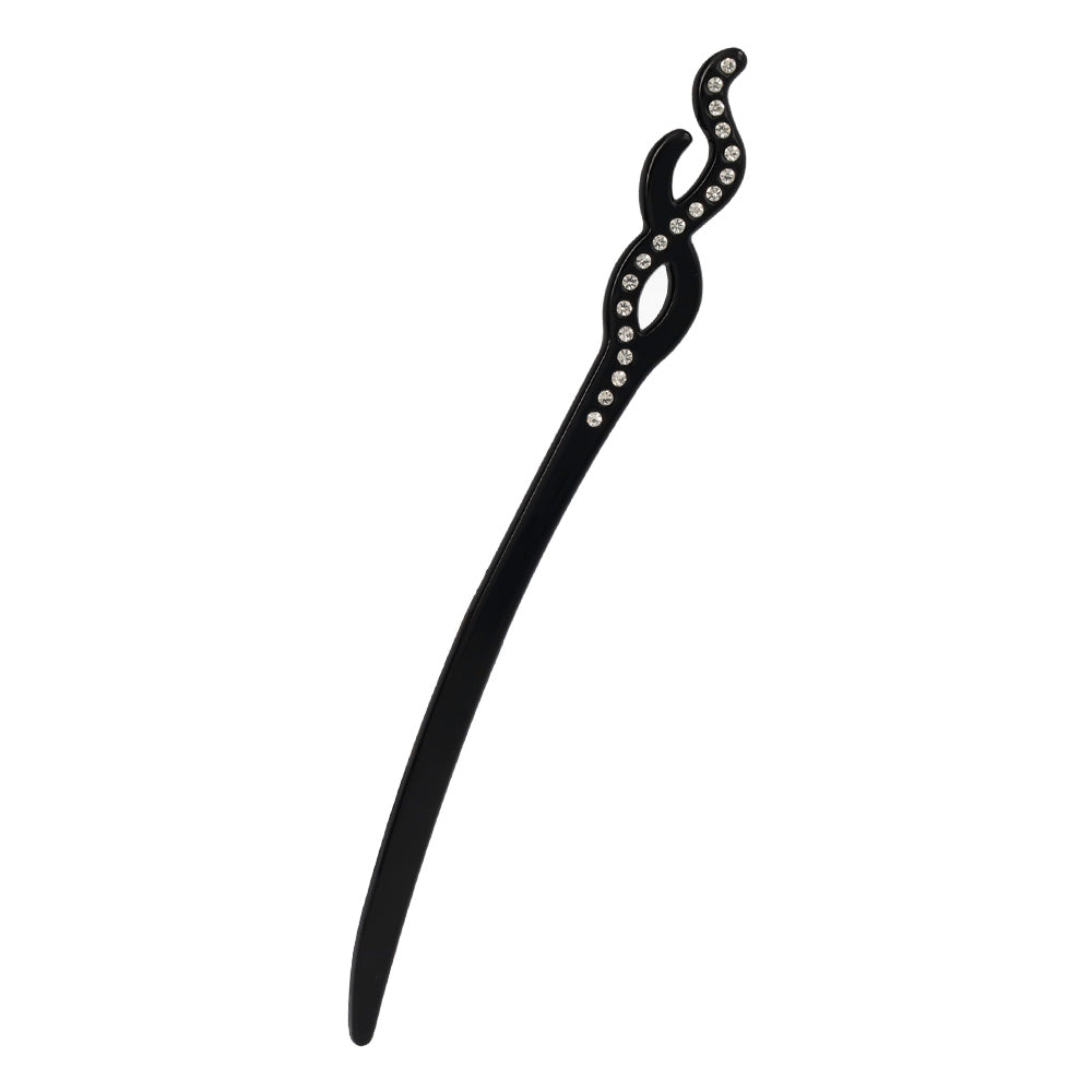 かんざし hair stick ストーン マーブル カラー クロス ウエーブ