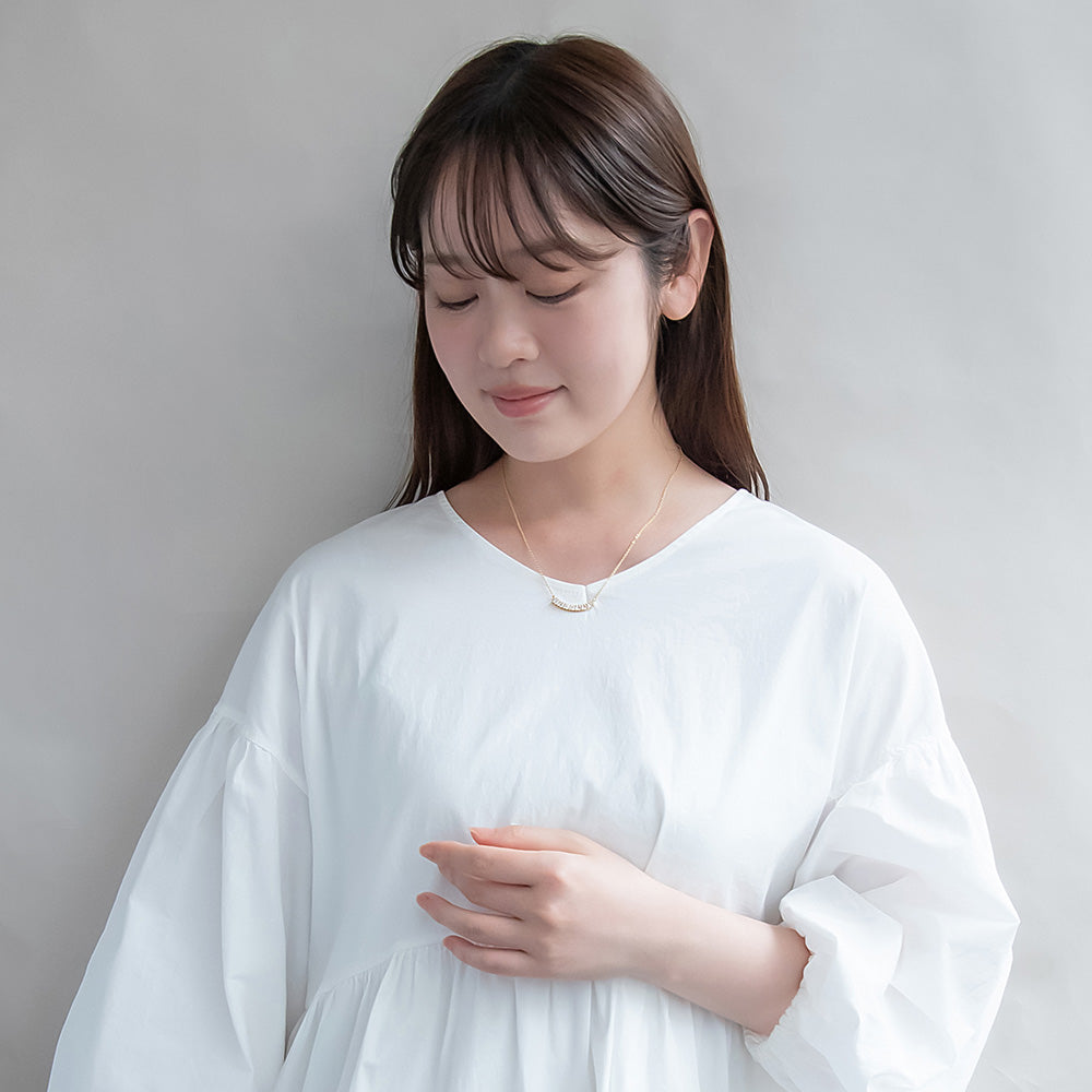 ネックレス ニッケルフリー メタル キュービックジルコニア ショートネックレス
