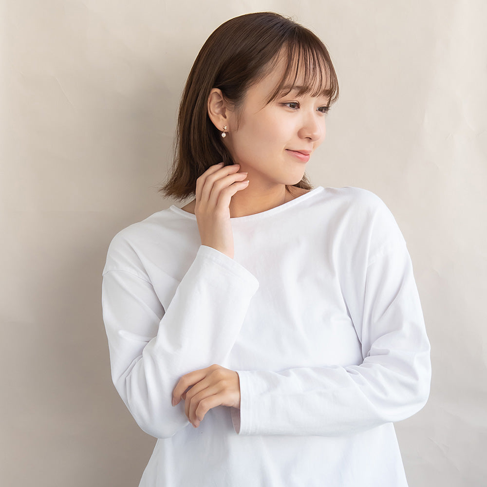 樹脂ピアス ニッケルフリー 宇宙 星 パール スタッドピアス