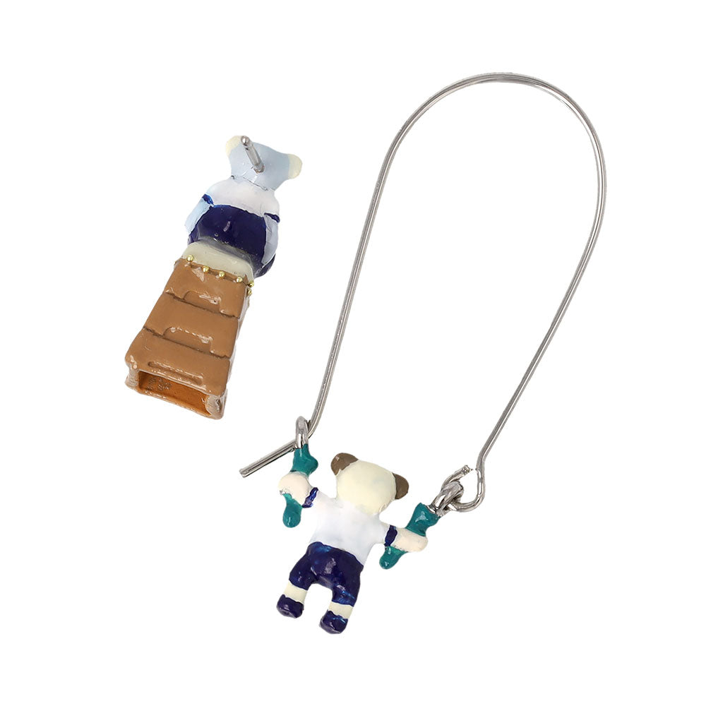 【Ayatorie】小さなくまの体操教室ピアス