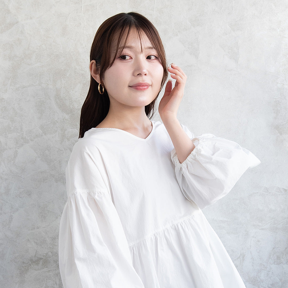 ピアス ニッケルフリー メタル クロス チタンポスト フープピアス