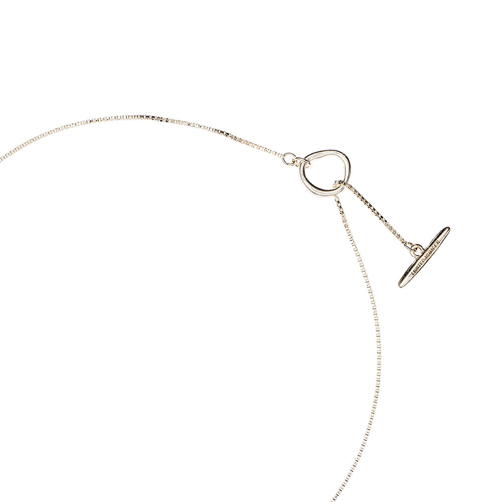 【LIMITED NUMBER】silver925 plated collection ネックレス ニッケルフリー メタル ベネチアンチェーン マンテル ショートネックレス オリジナル巾着付き
