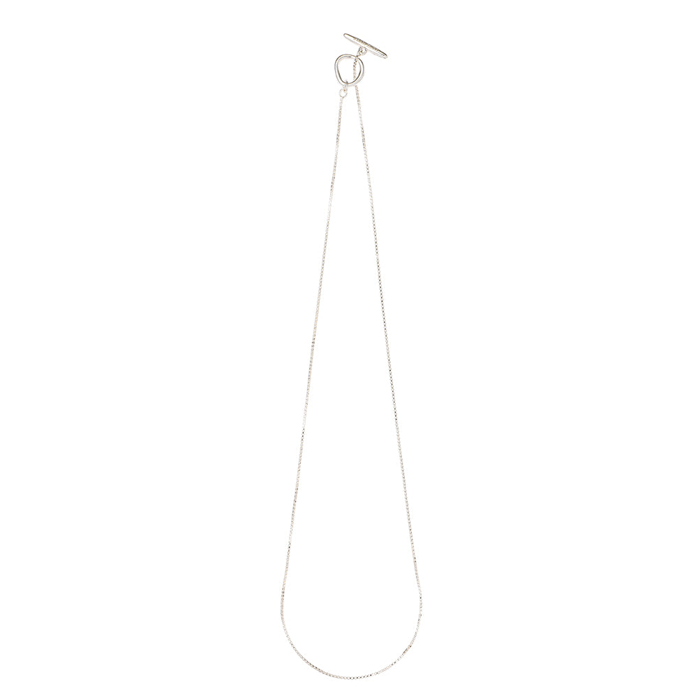 【LIMITED NUMBER】silver925 plated collection ネックレス ニッケルフリー メタル ベネチアンチェーン マンテル ショートネックレス オリジナル巾着付き