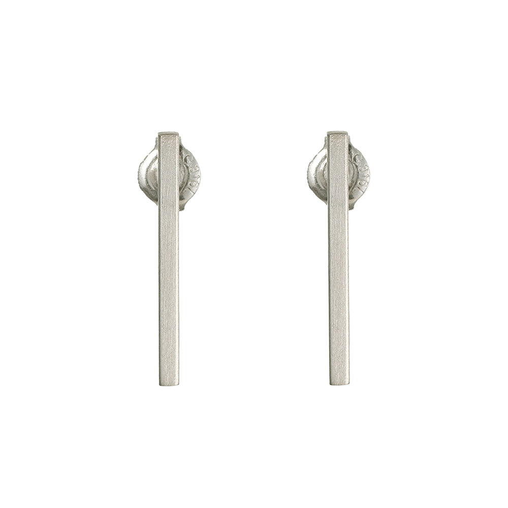 【LIMITED NUMBER】STAINLESS collection ピアス メタル Iライン ステック スタッドピアス