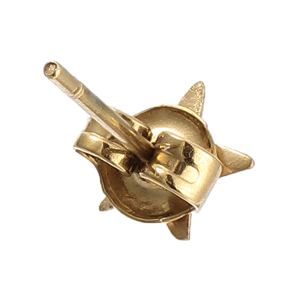 【LIMITED NUMBER】STAINLESS collection ピアス メタル ミニ スター 立体 スタッドピアス