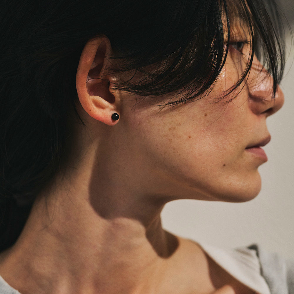 【LIMITED NUMBER】STAINLESS collection ピアス メタル ミニ ボール 4個セット スタッドピアス