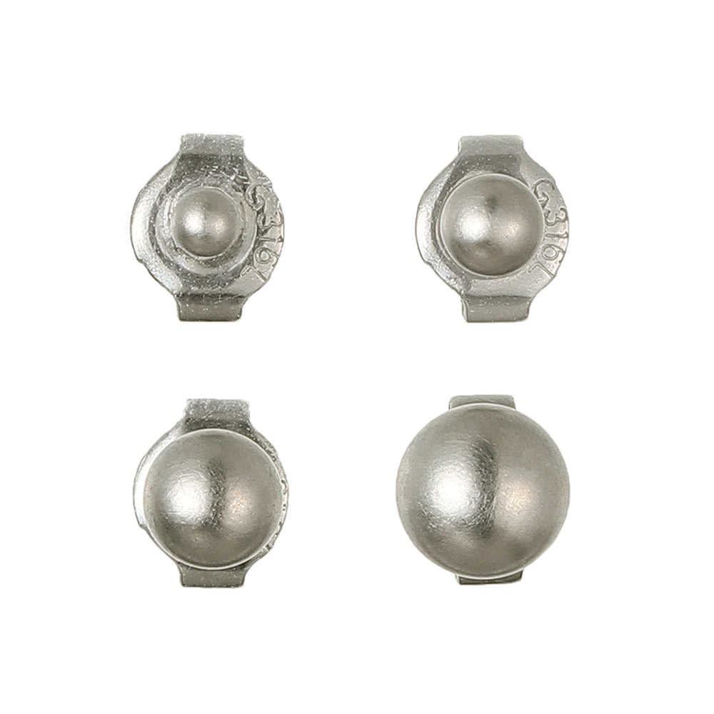 【LIMITED NUMBER】STAINLESS collection ピアス メタル ミニ ボール 4個セット スタッドピアス