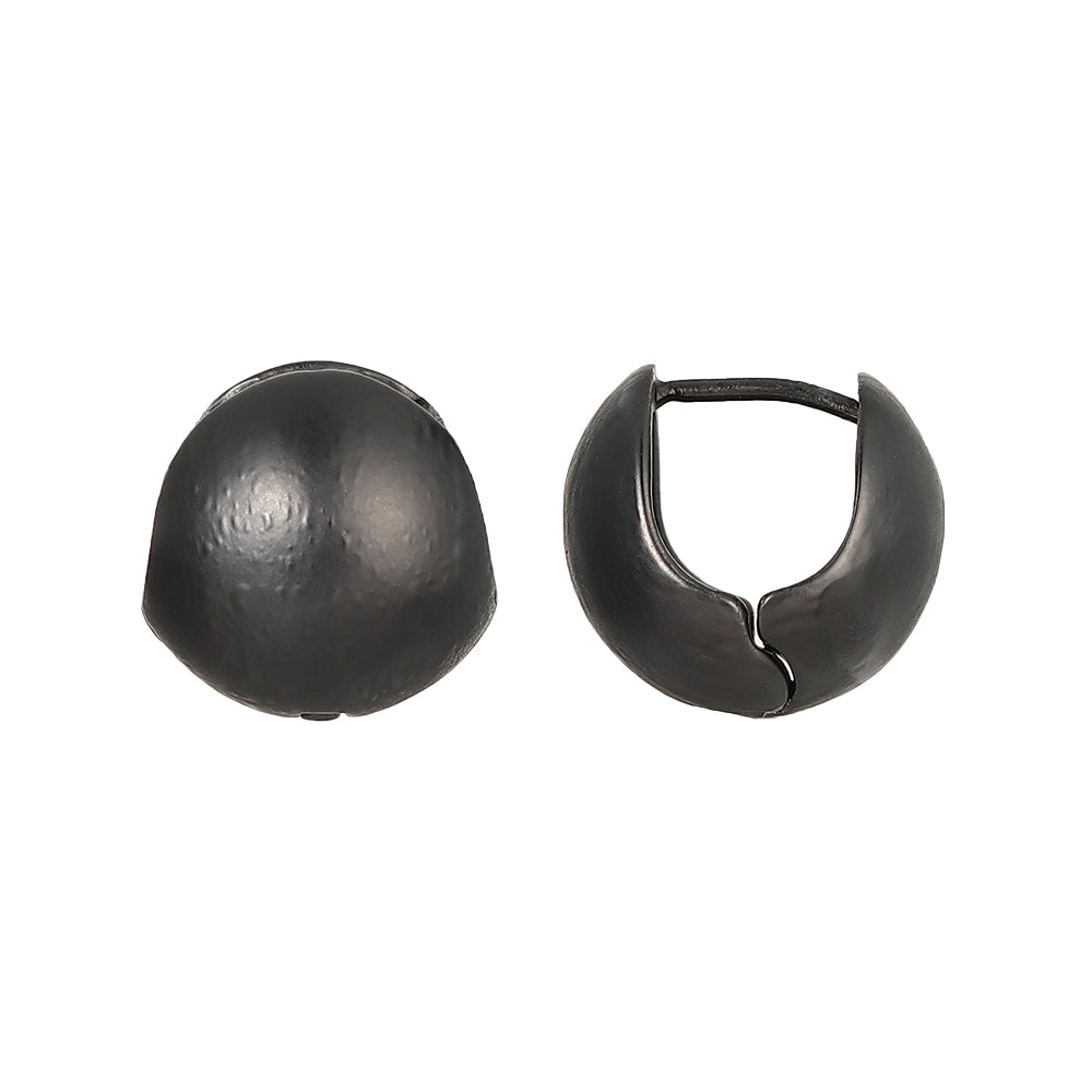 【LIMITED NUMBER】STAINLESS collection ピアス メタル ボール ワンタッチ フープピアス