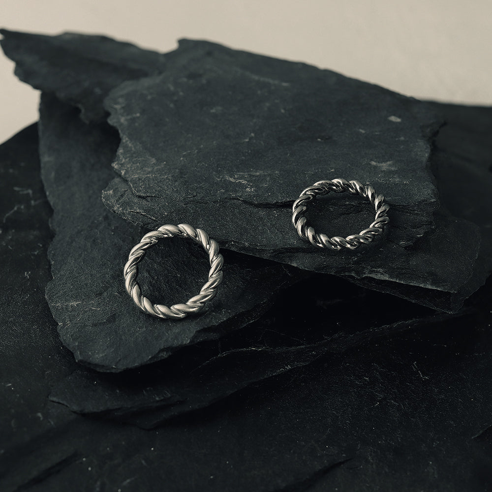 【LIMITED NUMBER】STAINLESS collection リング メタル ツイスト 13号 17号 指輪
