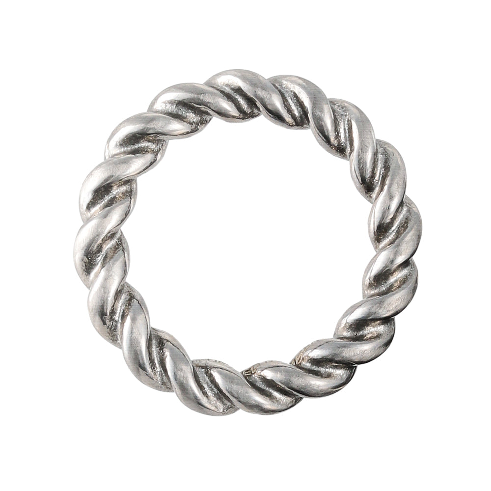 【LIMITED NUMBER】STAINLESS collection リング メタル ツイスト 13号 17号 指輪