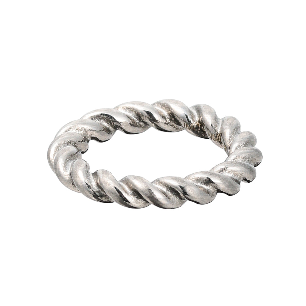 【LIMITED NUMBER】STAINLESS collection リング メタル ツイスト 13号 17号 指輪