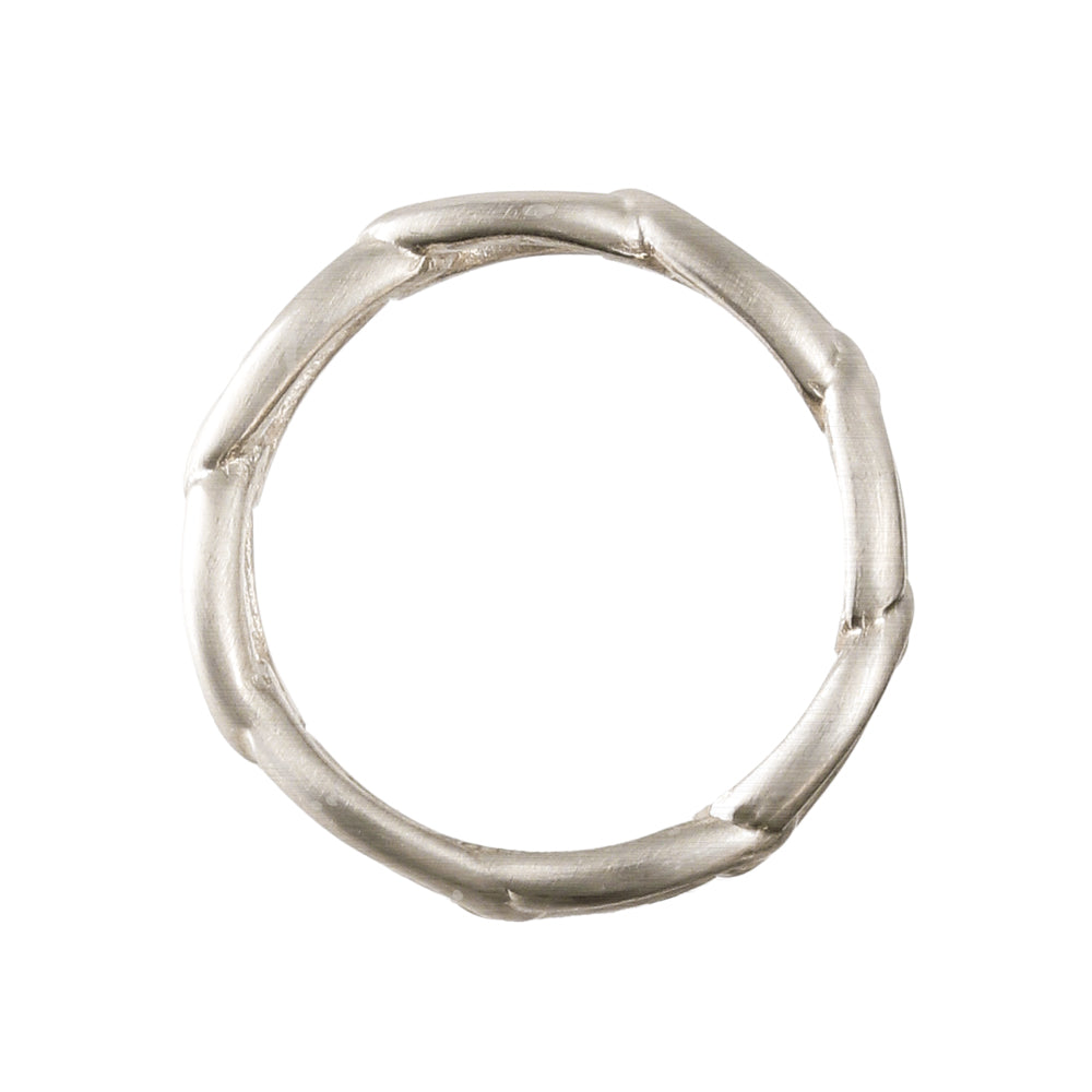 【LIMITED NUMBER】STAINLESS collection リング メタル オーバル チェーン 13号 17号 指輪