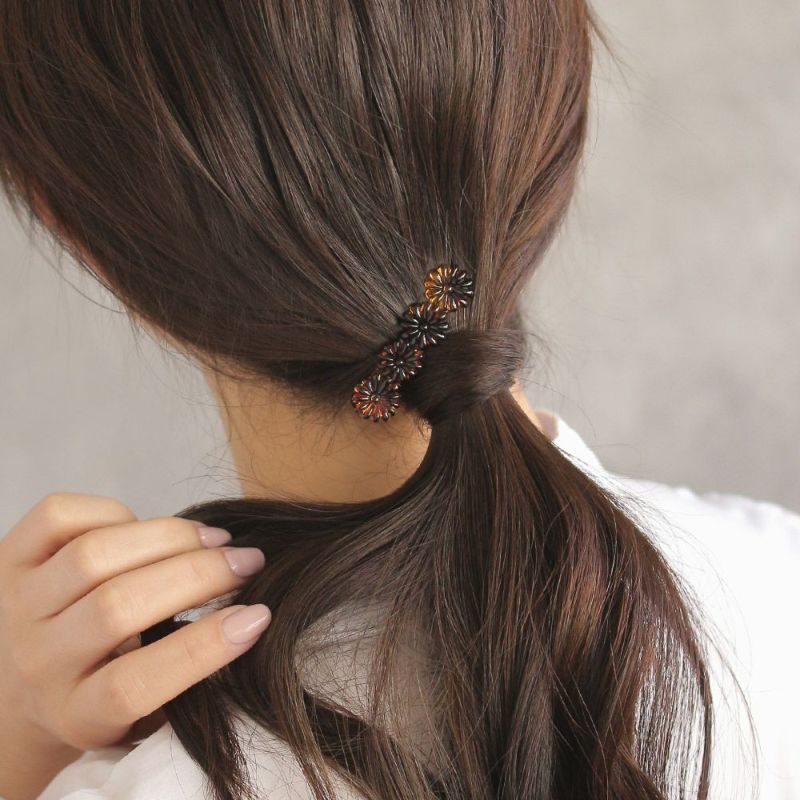 ヘアクリップ 小花モチーフ ミニクリップ – OSEWAYAオンラインストア