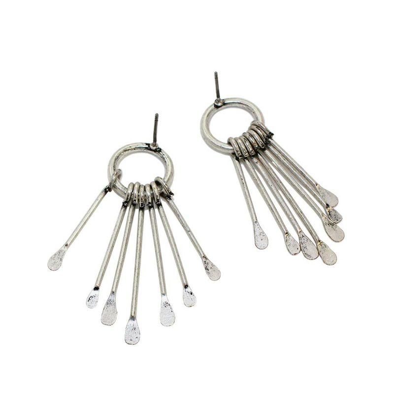 【LIMITED NUMBER】ピアス ニッケルフリー ピーコック チタンポスト ドロップピアス