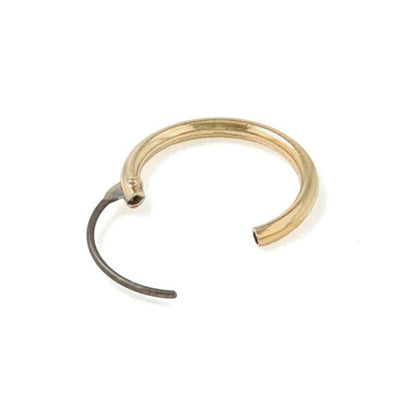 ピアス ニッケルフリー ボール フープ メタル 6個セット チタンポストピアス