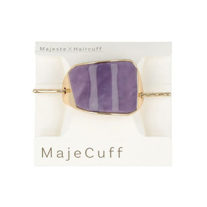 MajeCuff/マジェカフ マジェステみたいなヘアカフ 樹脂 マーブル メタル ニッケルフリー