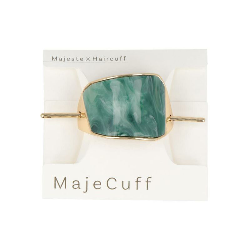 MajeCuff/マジェカフ マジェステみたいなヘアカフ 樹脂 マーブル メタル ニッケルフリー