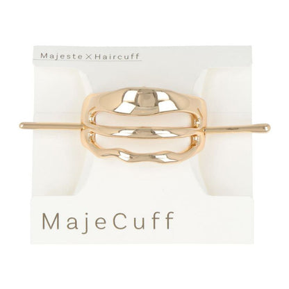 MajeCuff/マジェカフ マジェステみたいなヘアカフ メタル オーバル ウェーブ ライン