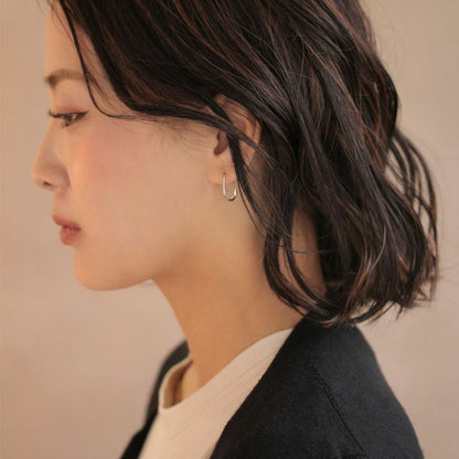 ピアス メタル ドロップ フックピアス