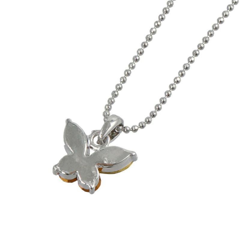 ゴルチエ　蝶 バタフライネックレス Psyche/オーダー品] バタフライ 蝶 ネックレス 蝶の羽 モルフォ