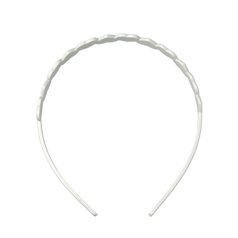 【AREA】 Crystal Stud カチューシャ キッズアクセサリー キラキラ ハート ラメ メタリック
