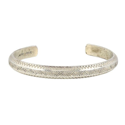 【LIMITED NUMBER】Vintage Like ブレスレット ニッケルフリー メタル トライアングル ライン ハーフバングル