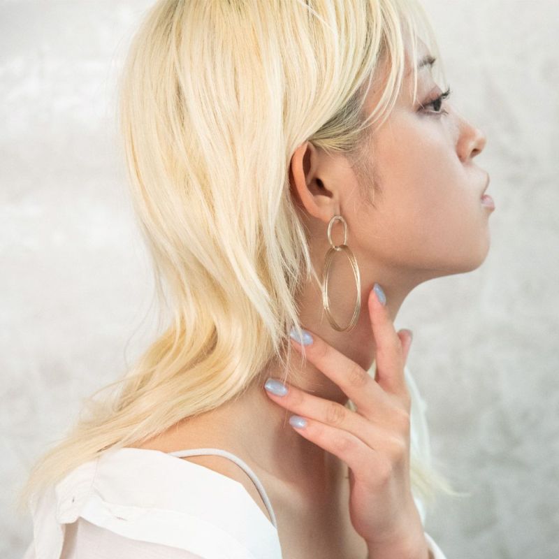 ピアス ニッケルフリー sable gold サブルゴールド レイヤード