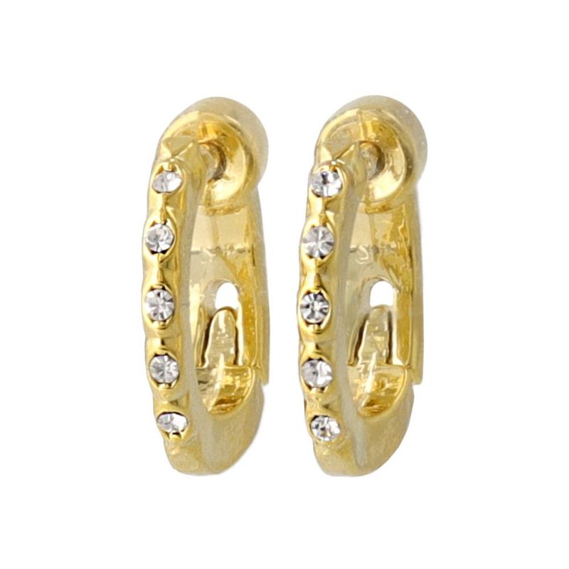 楽天市場】K18WG/YG/PG【0.5ct】ダイヤモンド フープピアス18金