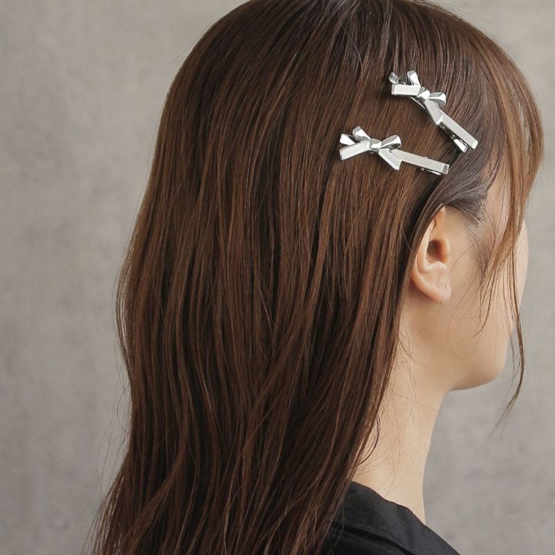 ヘアクリップ yura リボン 2個セット – OSEWAYAオンラインストア
