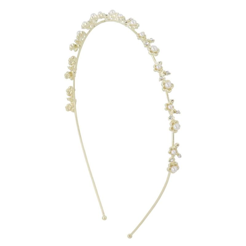 Classy カチューシャ バックカチューシャ 2way ミニ フラワー