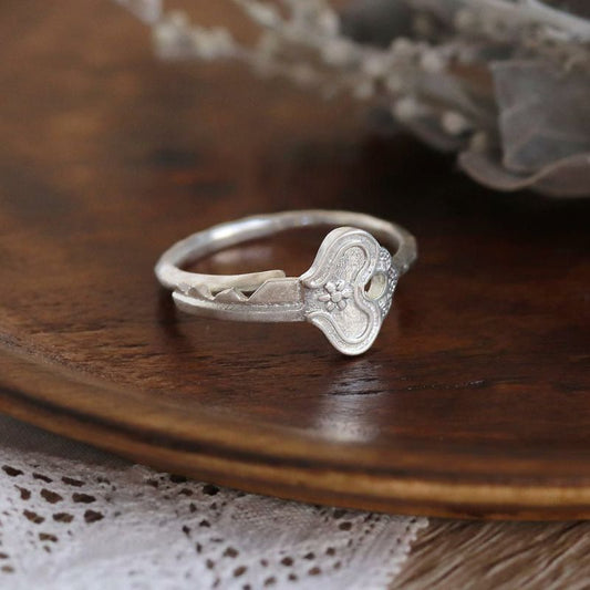 【Ayatorie】Flower keyのリング(SV)