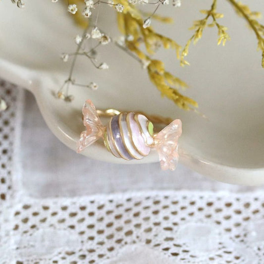 【Ayatorie】かわいいキャンディのリング(PK)