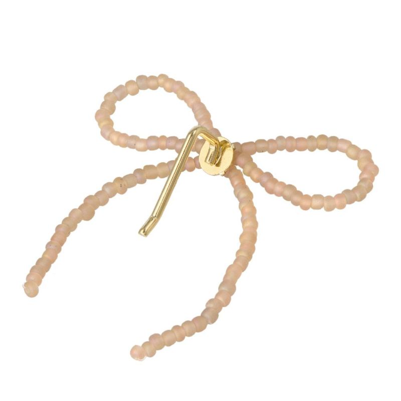 ヘアカフ ミニセットカフ beads accessory ビーズリボン 2個