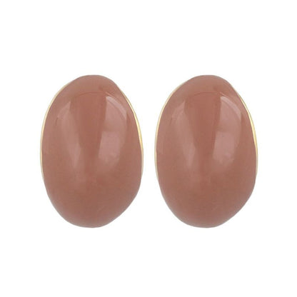 ピアス エポ カラー ラウンド カーブ チタンポスト スタッドピアス