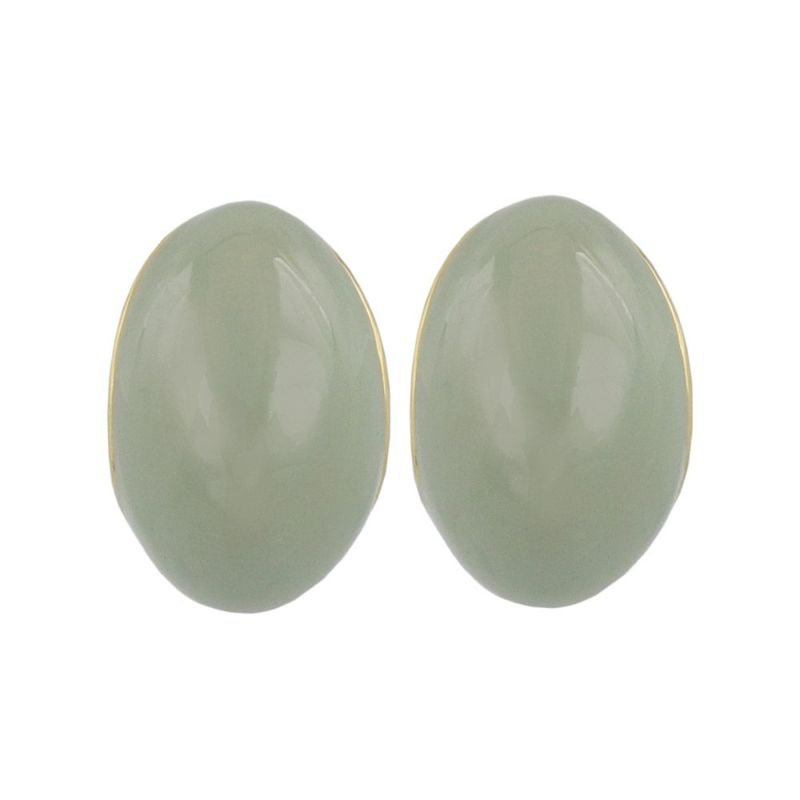 ピアス エポ カラー ラウンド カーブ チタンポスト スタッドピアス