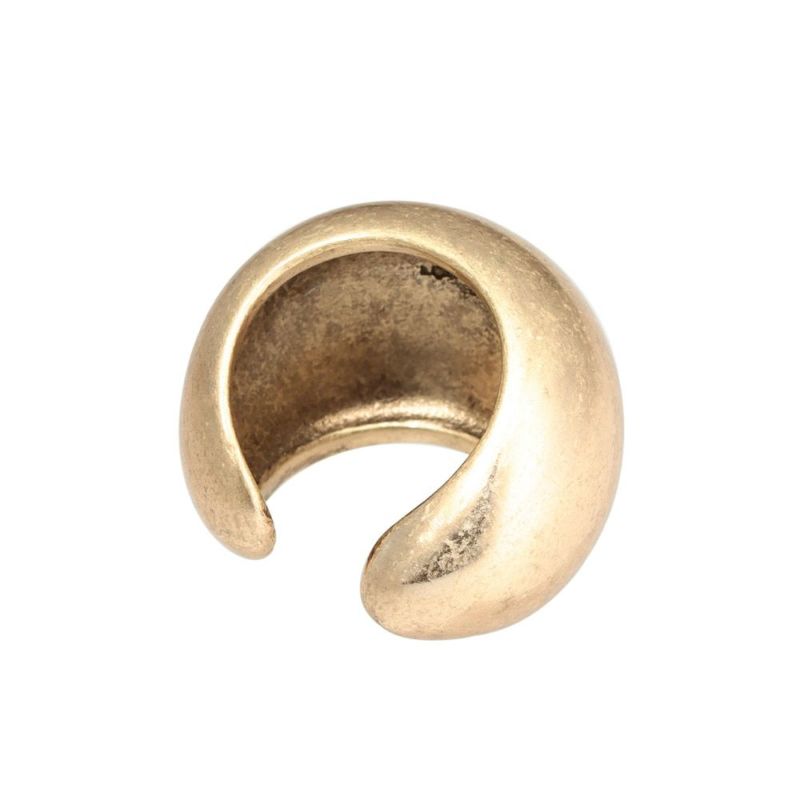 【LIMITED NUMBER】Vintage Like リング ニッケルフリー メタル ワイド ボリューム Pinky ring 5号 指輪