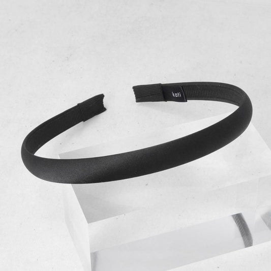 カチューシャ kati シルク 13mm ブラック