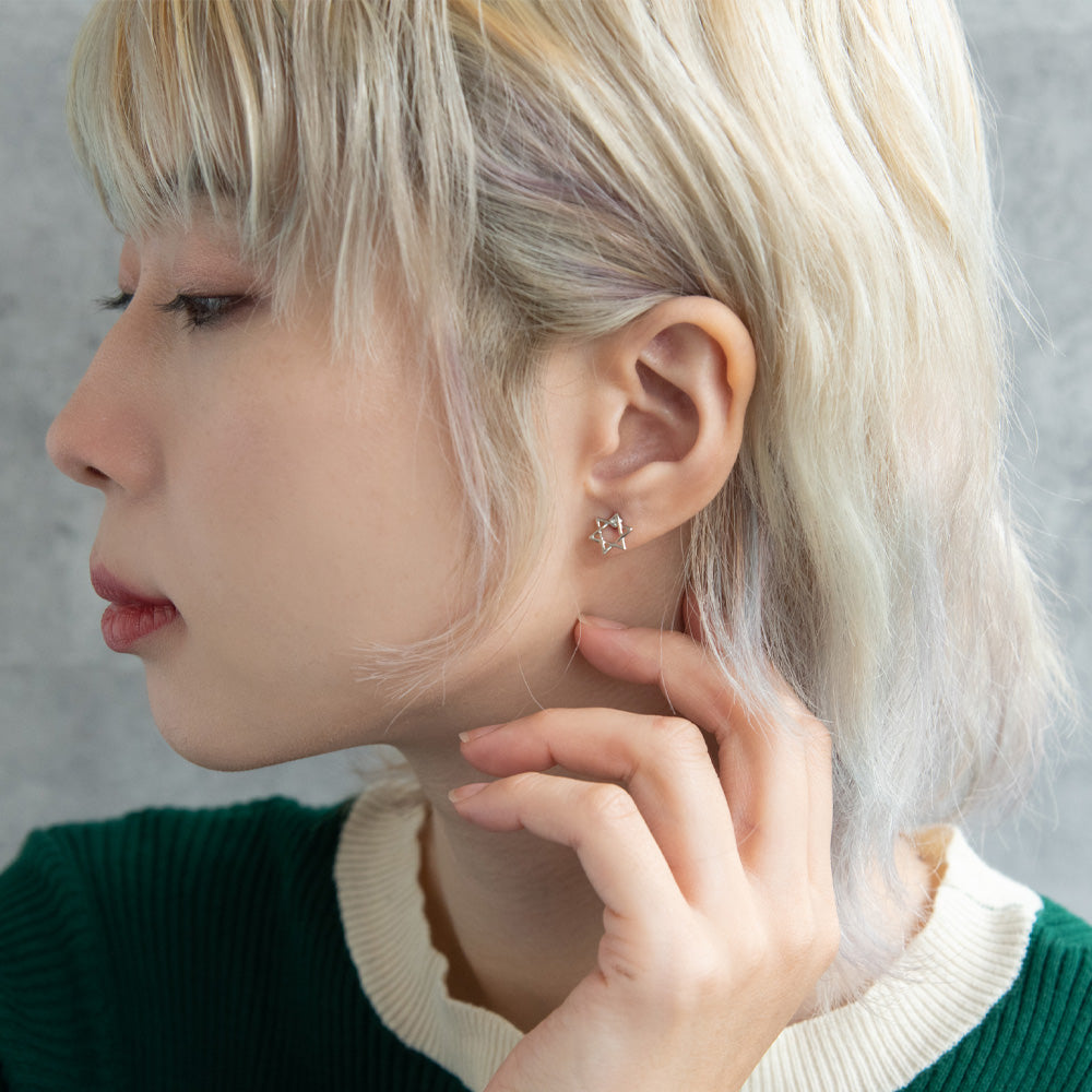 ボディピアス 六芒星 1個 14G ストレートバーベル – OSEWAYAオンライン