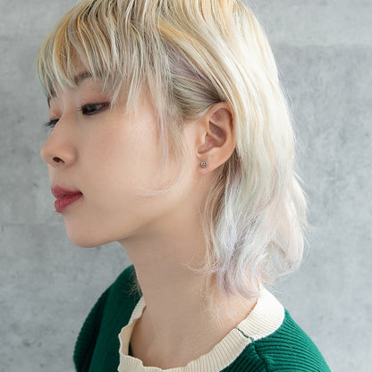 ボディピアス スマイル ストレートバーベル ネジ式 サージカルステンレス 14G 【1個販売】