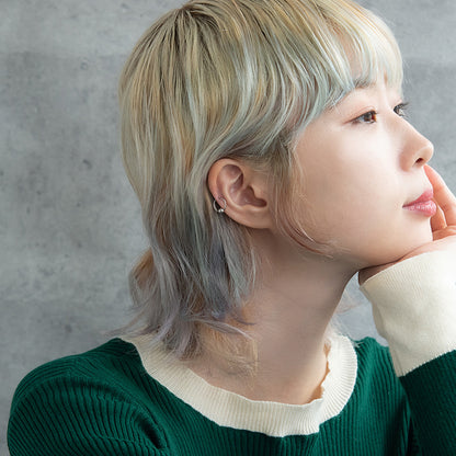 ボディピアス サージカルステンレス 316L ツイスト キャプティブビーズリング 18G 【1個販売】