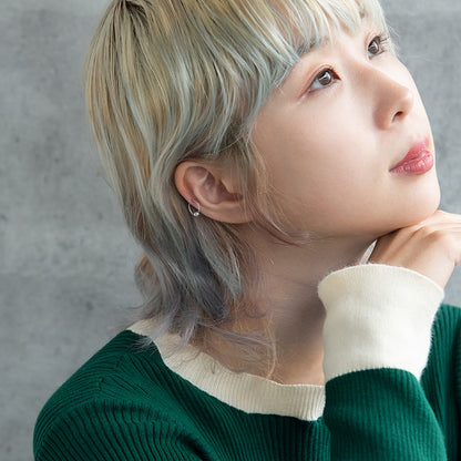 ボディピアス サージカルステンレス 316L ツイスト キャプティブビーズリング 18G 【1個販売】