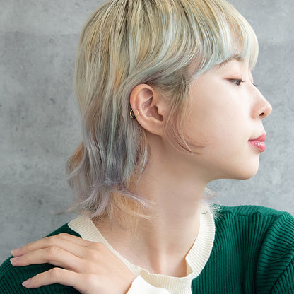 ボディピアス ステンレス キャプティブビーズリング カットガラス ゴールド 18G 【1個販売】