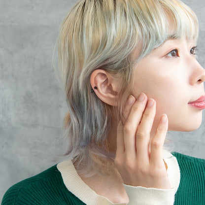 ボディピアス 星 スター ストレートバーベル ネジ式 サージカルステンレス 18G 【1個販売】