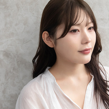 ボディピアス ぷっくり ハート ストレートバーベル ネジ式 サージカルステンレス 18G 【1個販売】