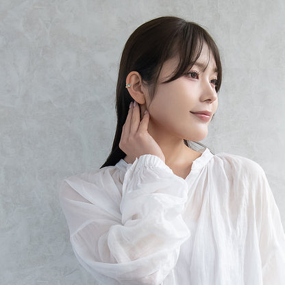 ボディピアス 蝶 バタフライ ストーン ストレートバーベル ネジ式 サージカルステンレス 18G 【1個販売】