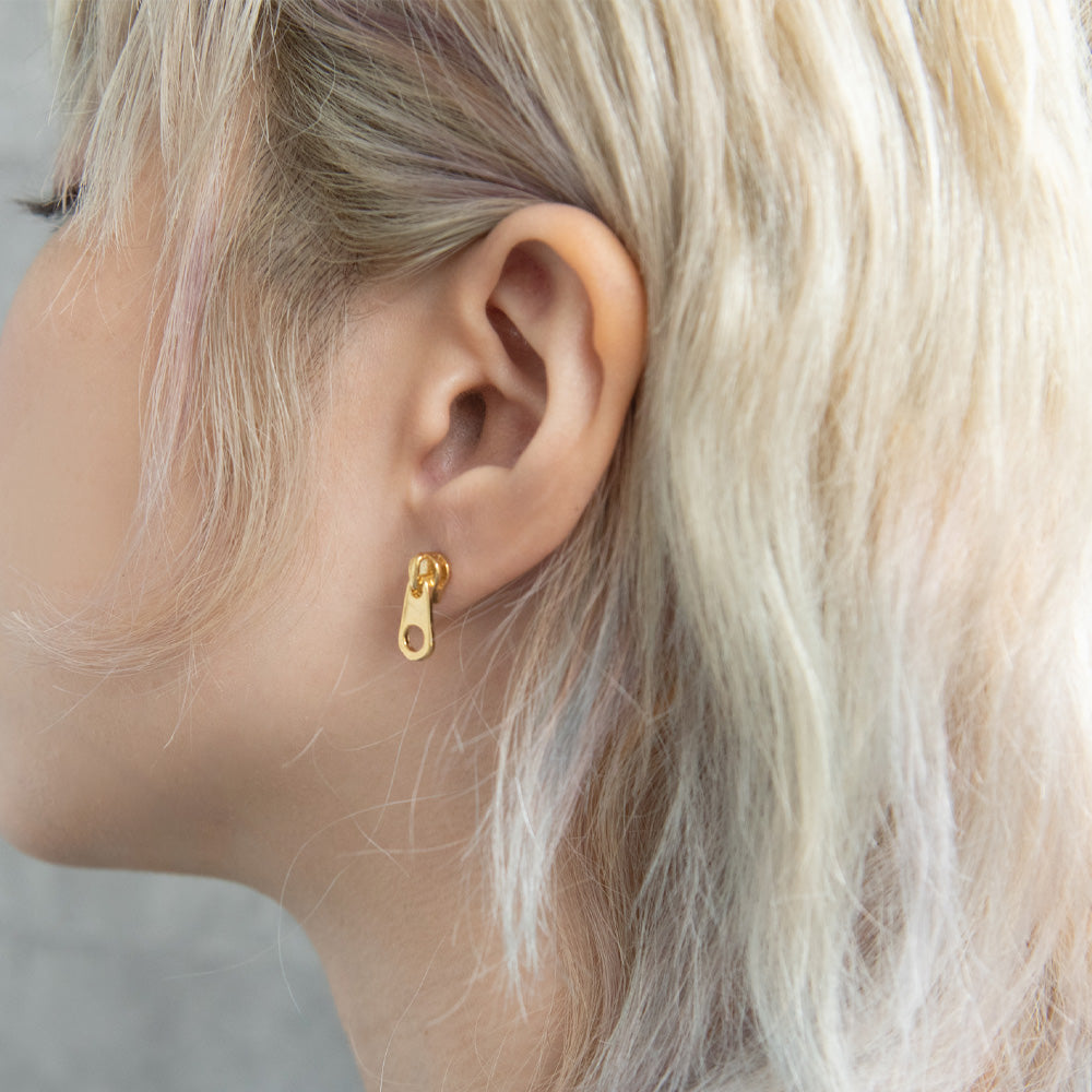 ボディピアス ファスナー ジッパー チャック ストレートバーベル